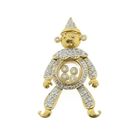 Image 1 of 18K Gold Happy Clown Pendant with 0.50 ct. Diamond