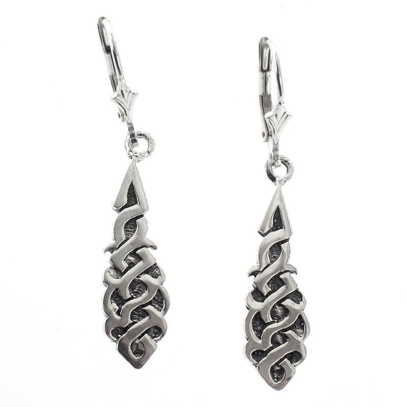Image 3 of Silver fantasy earrings