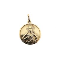 Golden pendant of Christ