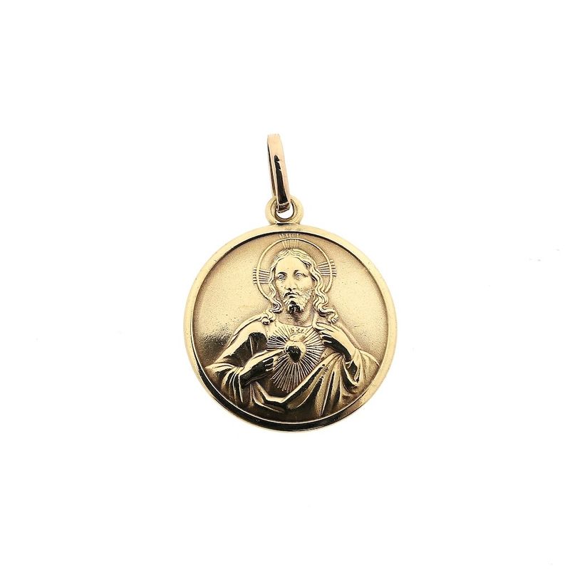 Image 1 of Golden pendant of Christ