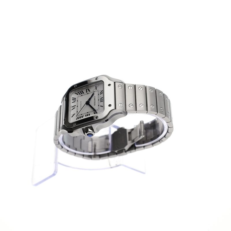 Image 9 of Cartier Santos 'Medium' 4075 WSSA0029; Automatic watch