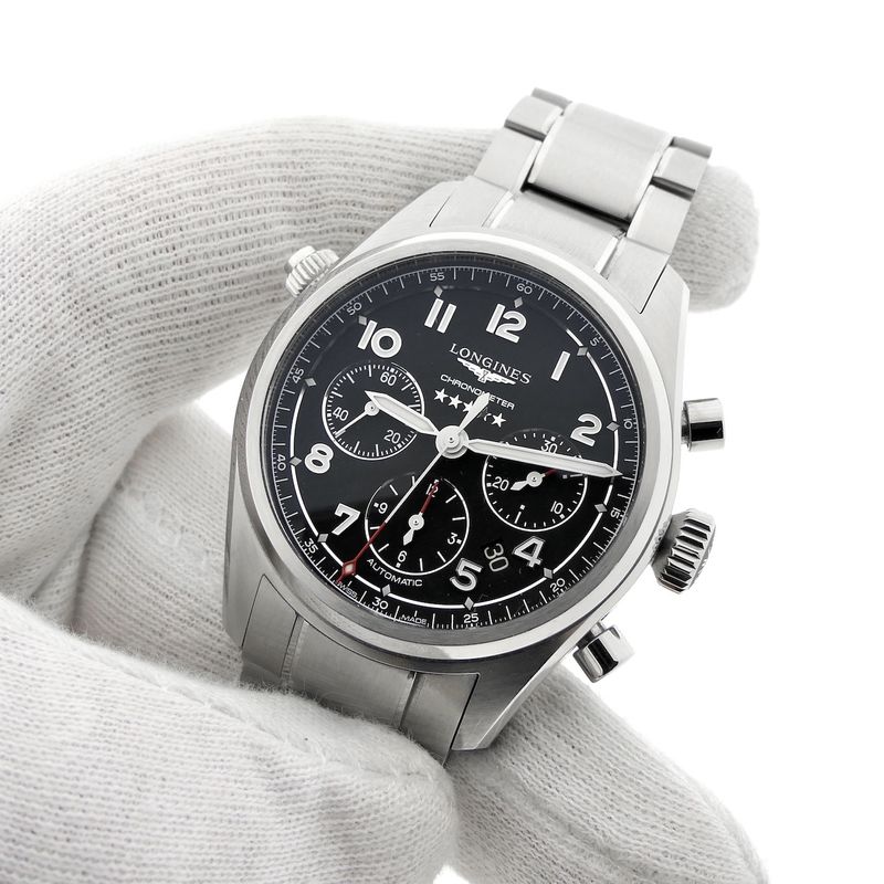 Image 5 of Longines Spirit Chronometer L3.820.4; Automatic chronograph men's watch