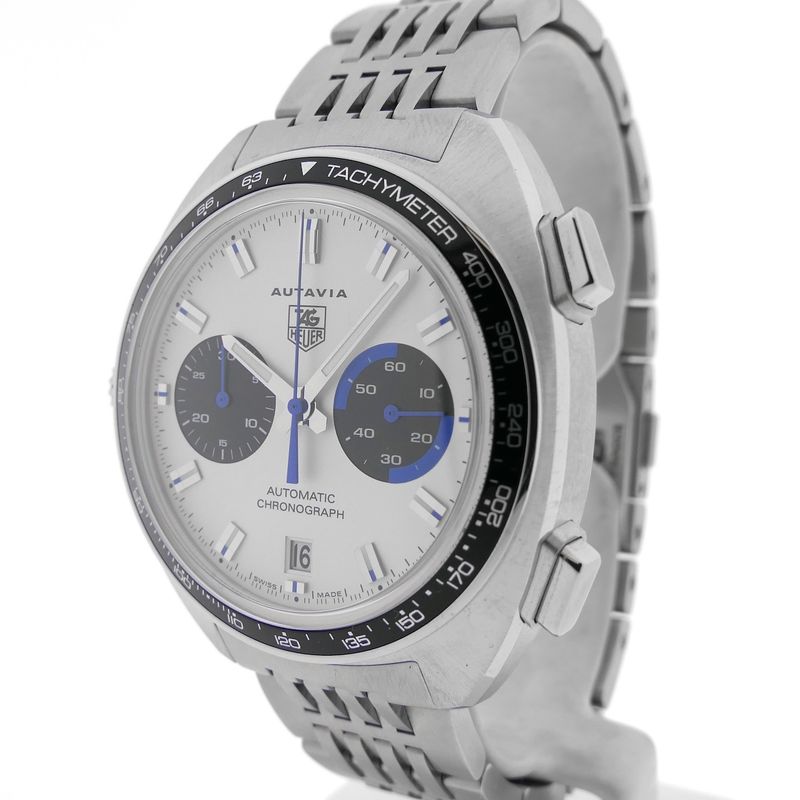 Image 2 of TAG Heuer Autavia CY2110 'Siffert' Re-Edition; Chronograph men's watch