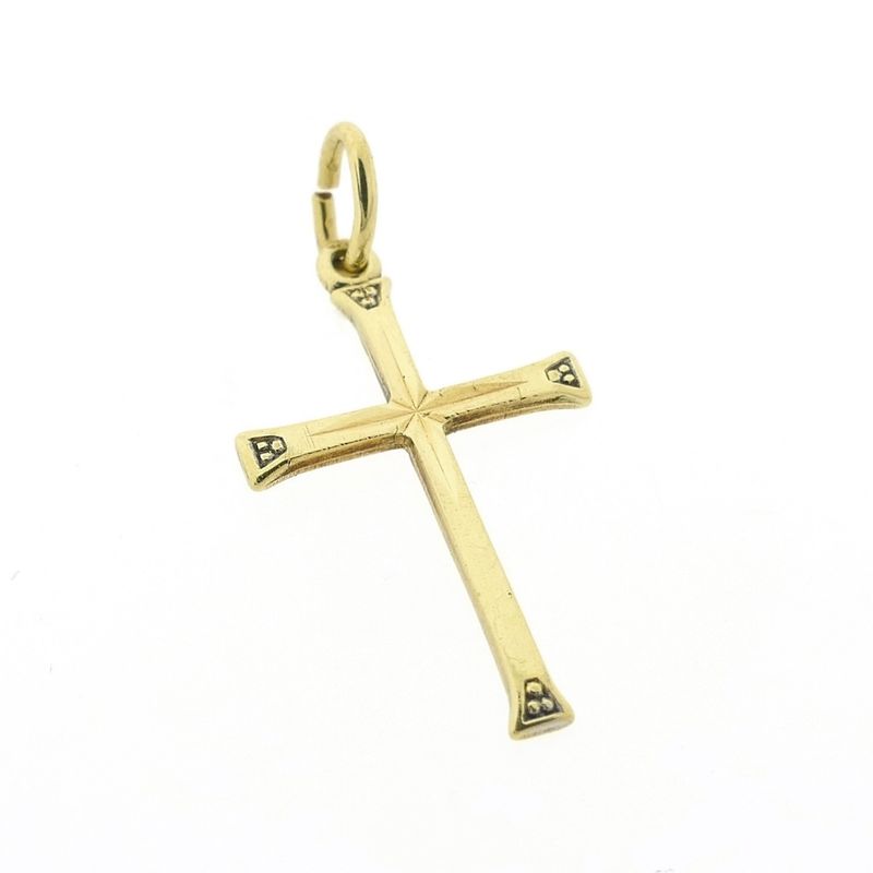 Image 4 of Gold pendant of a cross