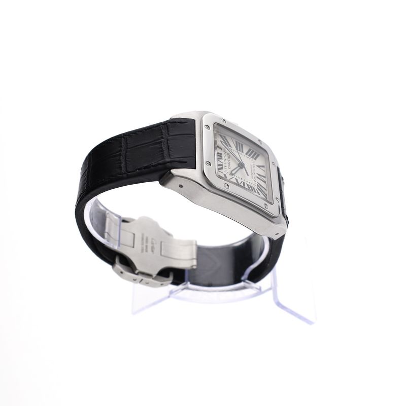Image 12 of Cartier Santos 100 XL Automatic W20076X8/2656; Automatic men's watch