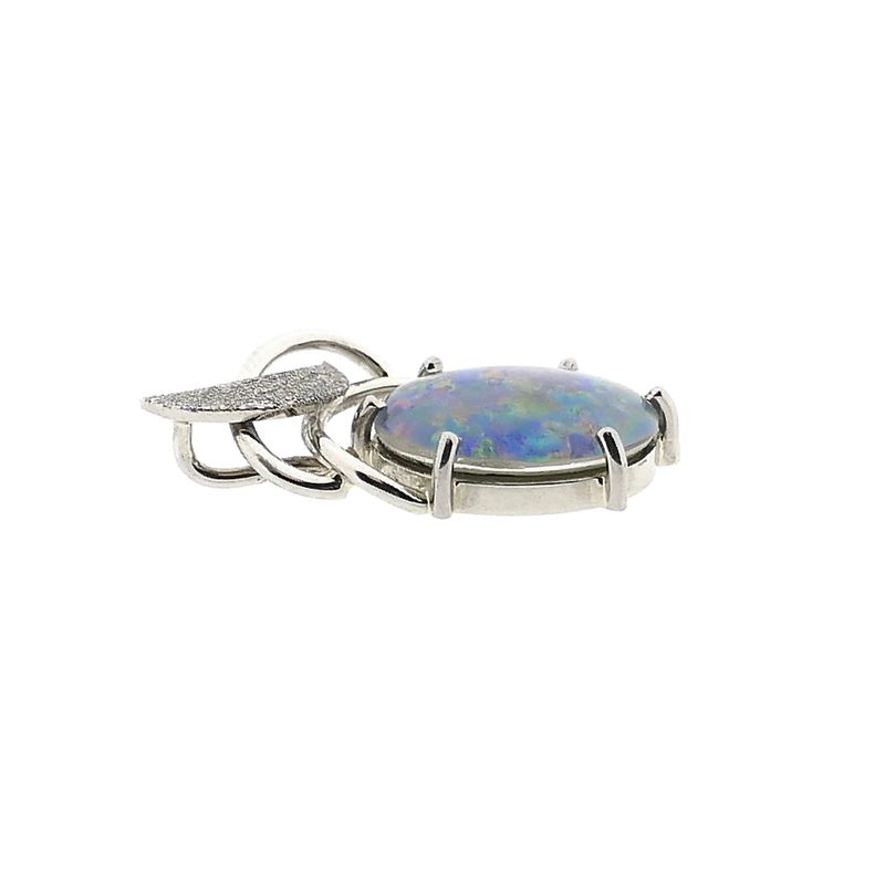 Image 9 of 9 Carat Triplet Opal Pendant