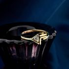 Image 2 of Gold Ring; Diamond 0.01 ct.; 14 Karat; Size 16.75