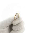 Image 9 of Rose gold solitaire ring with diamond | 0.22 ct.