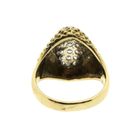 Image 7 of Gold cocktail ring with diamonds; 0.54 ct.