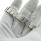 Image 9 of Cartier Santos Octagon 187903; Women's watch in 18k gold and steel