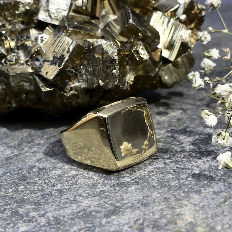 Image 2 of Vintage gold signet ring | Men