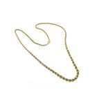 Image 4 of Gold twisted link necklace