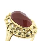 Image 3 of Gold ring with carnelian