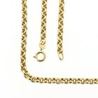 Image 1 of Gold jasseron link chain | 60.5 cm