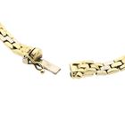 Image 5 of Bicolor Gold Panther Link Bracelet; 14 Karat; 19.5 cm