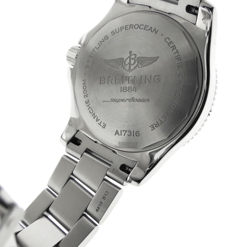 Image 18 of Breitling Superocean 36 A17316; Automatic unisex watch