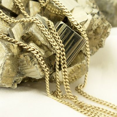 Image 2 of Gold gourmet link chain
