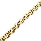Afbeelding 9 van Gouden jasseron schakelarmband | 21 cm 