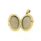 Image 3 of Vintage gold locket pendant | Floral design