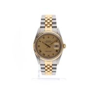 Rolex Datejust 36mm 16233; Automatic Bicolor Watch (Incl. Papers '95)