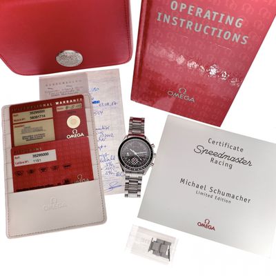 Omega Speedmaster Racing 'Michael Schumacher' 3529.50.00; Automatic Men's Watch Image 2 of Omega Speedmaster Racing 'Michael Schumacher' 3529.50.00; Automatic Men's Watch