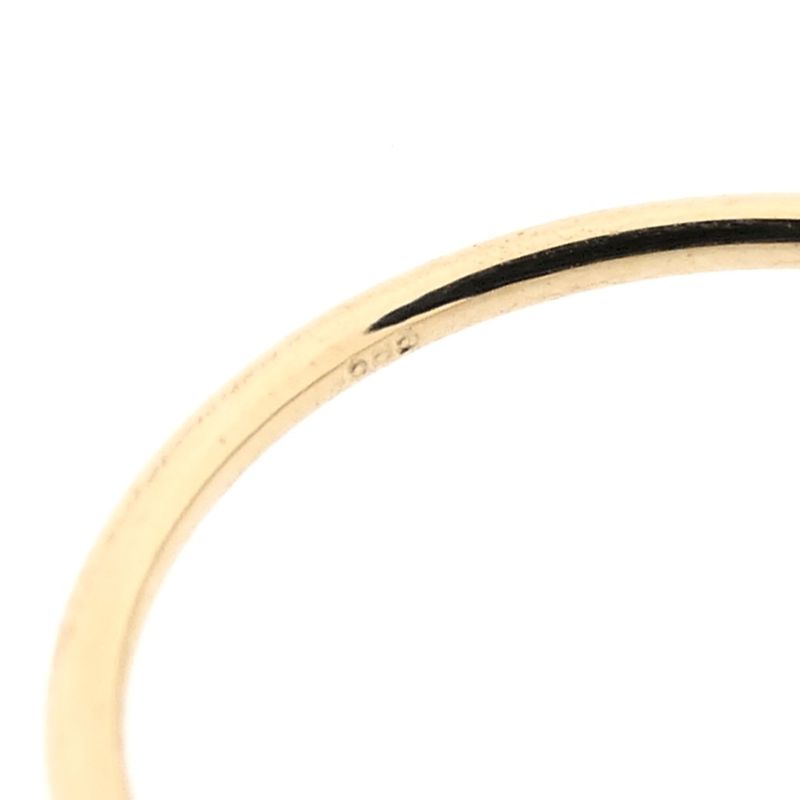 Image 9 of Gold solitaire ring with diamond | 0.04 ct.