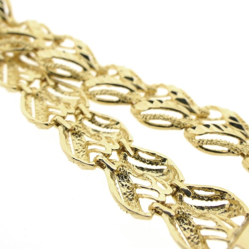 Image 3 of Gold fantasy link bracelet | 18.5 cm