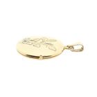 Image 9 of 14 Karat Gold Medallion Pendant