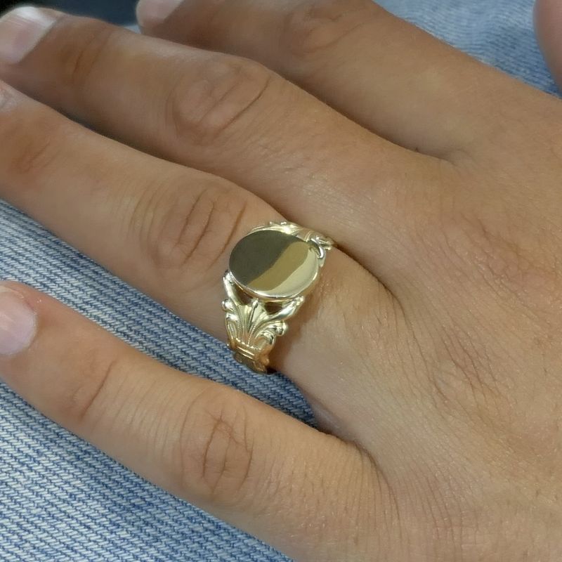 Image 6 of 8 carat signet ring