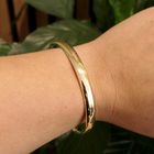 Image 9 of Gold slave bracelet | Ø 67mm