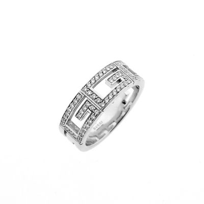 GUCCI white gold ring with 0.36 ct. diamonds Image 1 of GUCCI white gold ring with 0.36 ct. diamonds