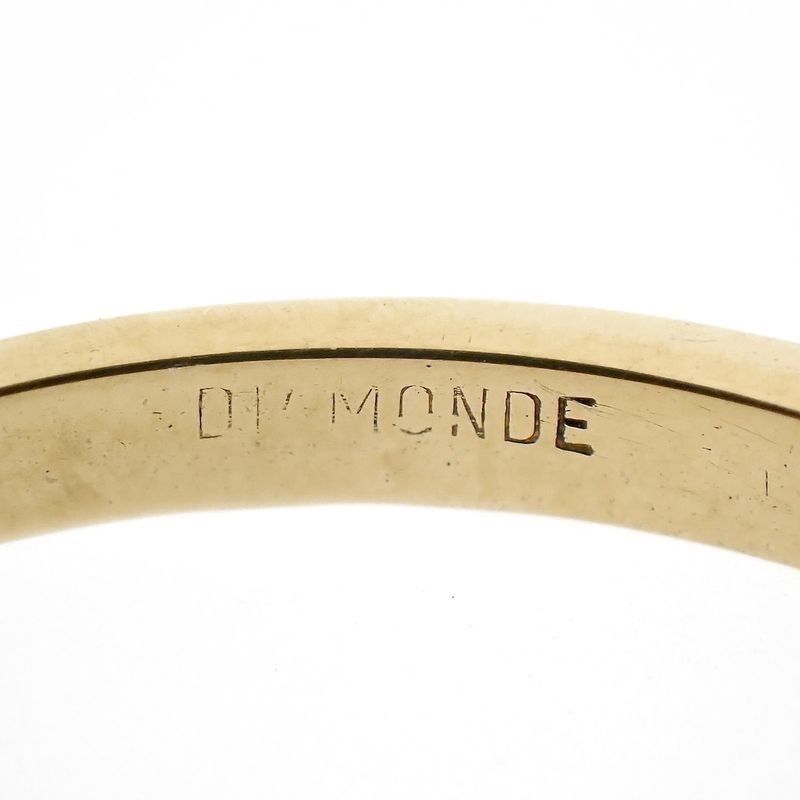 Image 8 of Gold ring with 0.06 ct. diamonds | Diamonde