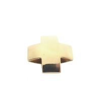 Gold pendant of an isosceles cross