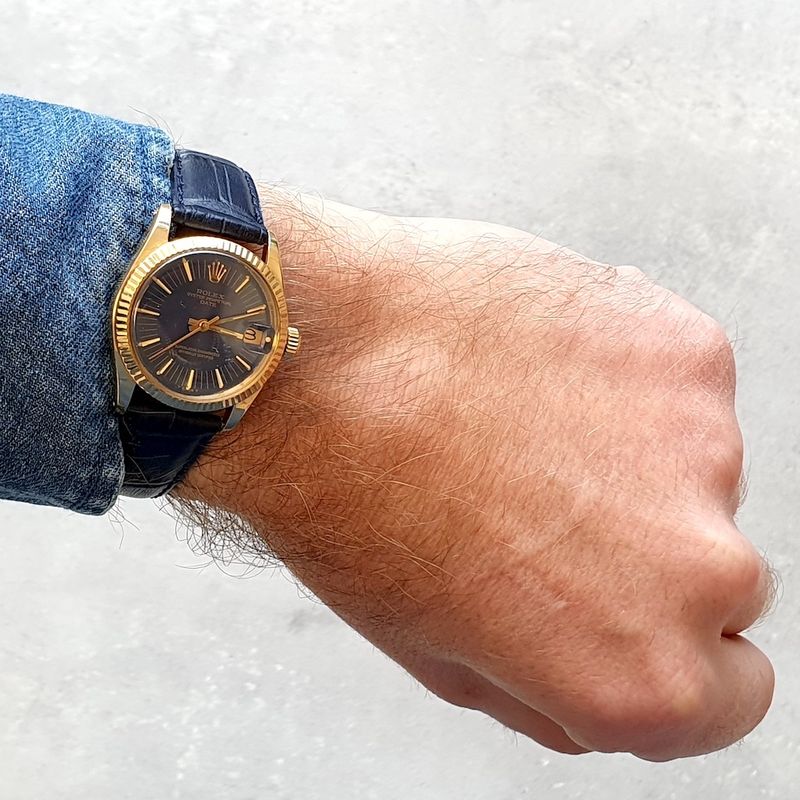 Image 8 of Rolex Datejust 18k.; Unisex watch 31mm