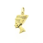 Image 1 of Gold pendant of Egyptian Queen Nefertiti