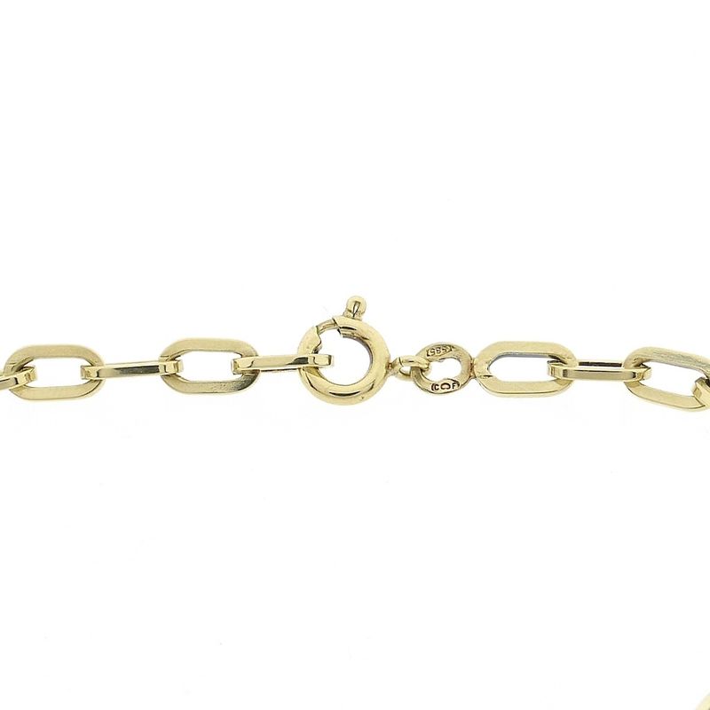 Image 4 of Gold anchor link bracelet | 20 cm