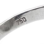 Image 9 of 18K white gold art deco engagement ring | 0.62 ct. diamonds