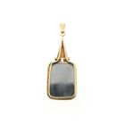 Image 3 of Gold pendant with hematite