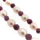 Image 6 of 9 carat pearl necklace with ruby