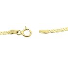 Image 8 of Two-tone necklace with a fixed pendant and a 0.005 ct. diamond | 46 cm