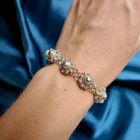 Image 10 of Vintage silver bracelet with Zeeland buttons | 18.5 cm