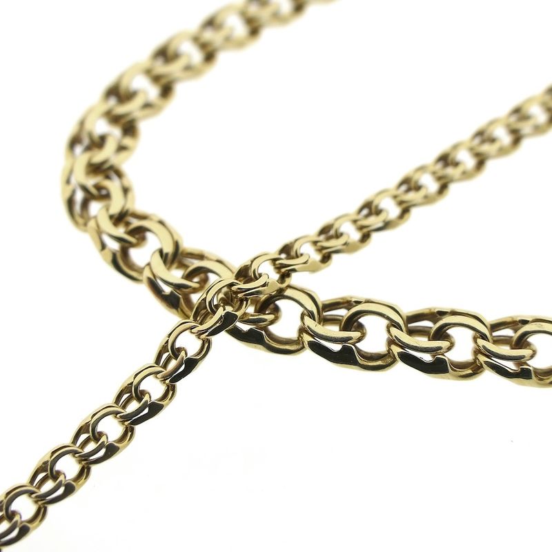 Image 6 of Golden Prince of Wales link necklace | 45.5 cm