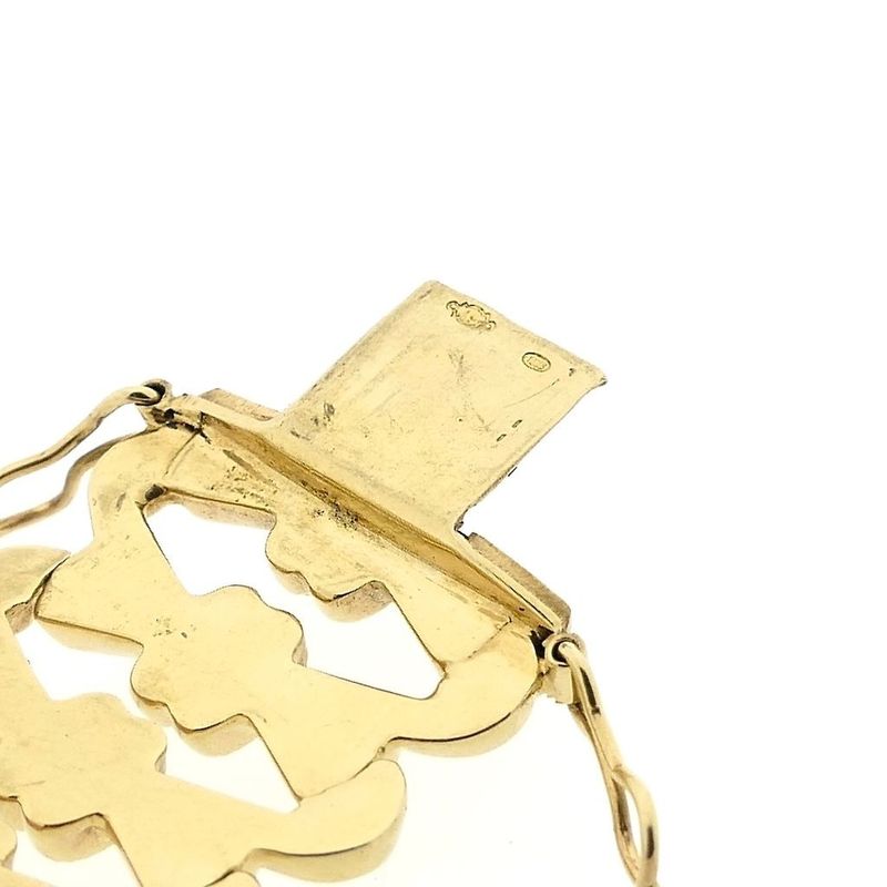 Image 4 of Gold fantasy link bracelet