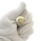 Image 7 of Gold pendant of the zodiac sign Libra
