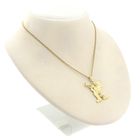 Image 4 of Gold pendant of a clown with zirconia