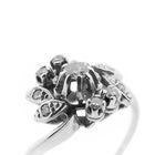 Image 3 of White gold ring with diamond 0.15 ct.