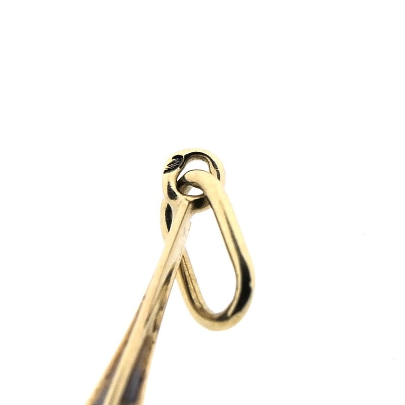 Image 4 of Gold pendant with diamond | 0.12 ct.