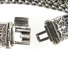 Image 4 of Silver Wide Fantasy/Fox Tail Link Bracelet