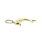 Image 10 of Golden dolphin pendant with diamond | 0.005 ct.