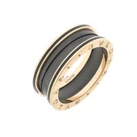 Rose gold ring; BVLGARI